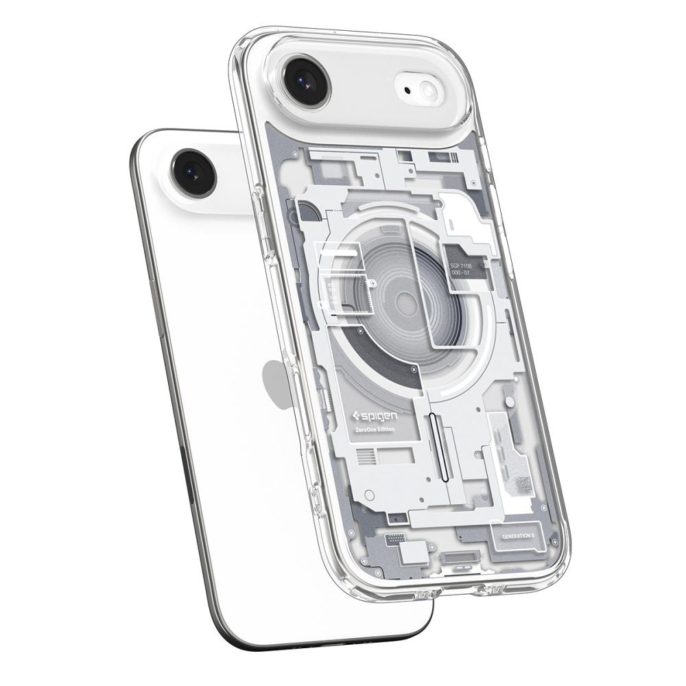 Pouzdro MagSafe pro Apple iPhone 17 Air, Spigen, Ultra Hybrid Zero One, Bílá ACS10318