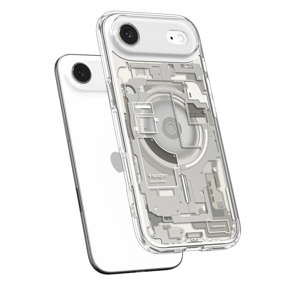 Pouzdro MagSafe pro Apple iPhone 17 Air, Spigen, Ultra Hybrid Zero One, Béžová ACS10319