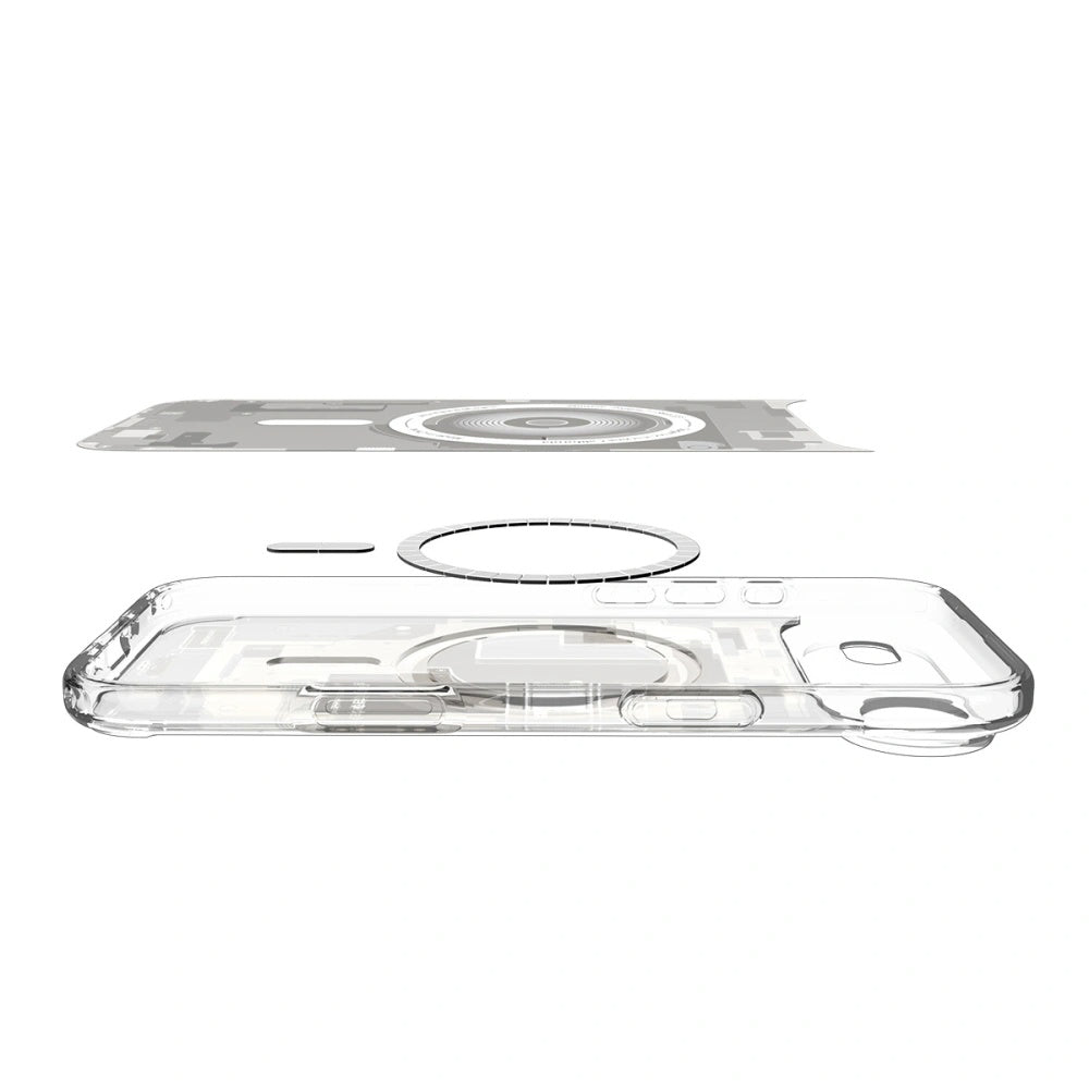Pouzdro MagSafe pro Apple iPhone 17 Air, Spigen, Ultra Hybrid Zero One, Béžová ACS10319