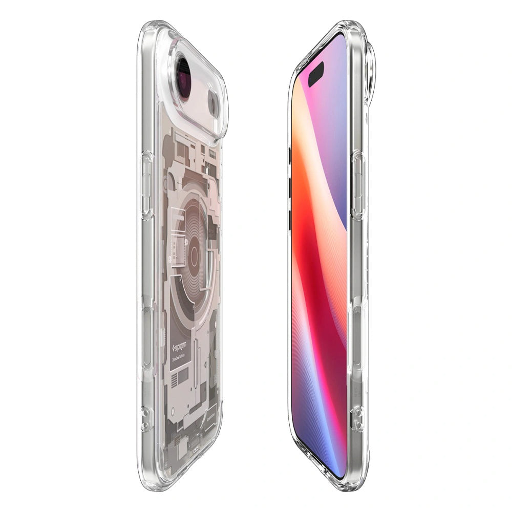 Pouzdro MagSafe pro Apple iPhone 17 Air, Spigen, Ultra Hybrid Zero One, Béžová ACS10319