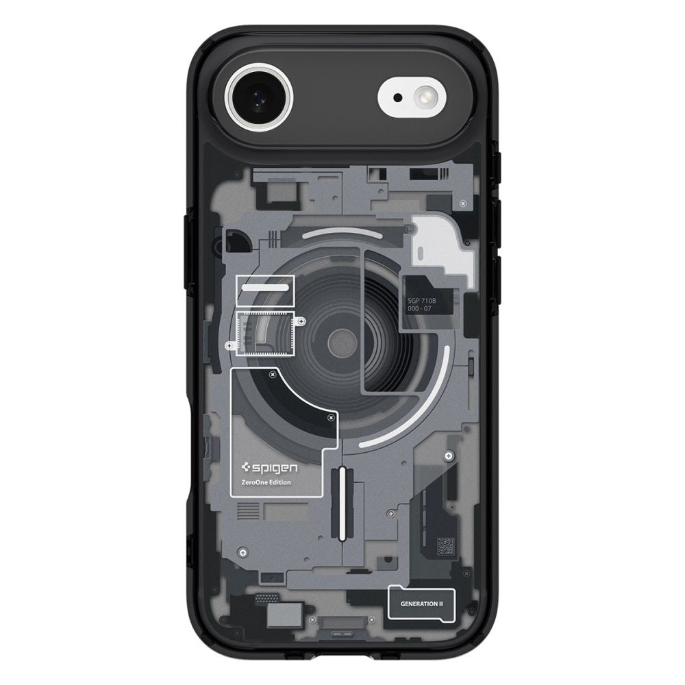 Pouzdro MagSafe pro Apple iPhone 17 Air, Spigen, Ultra Hybrid Zero One, Černé ACS10320