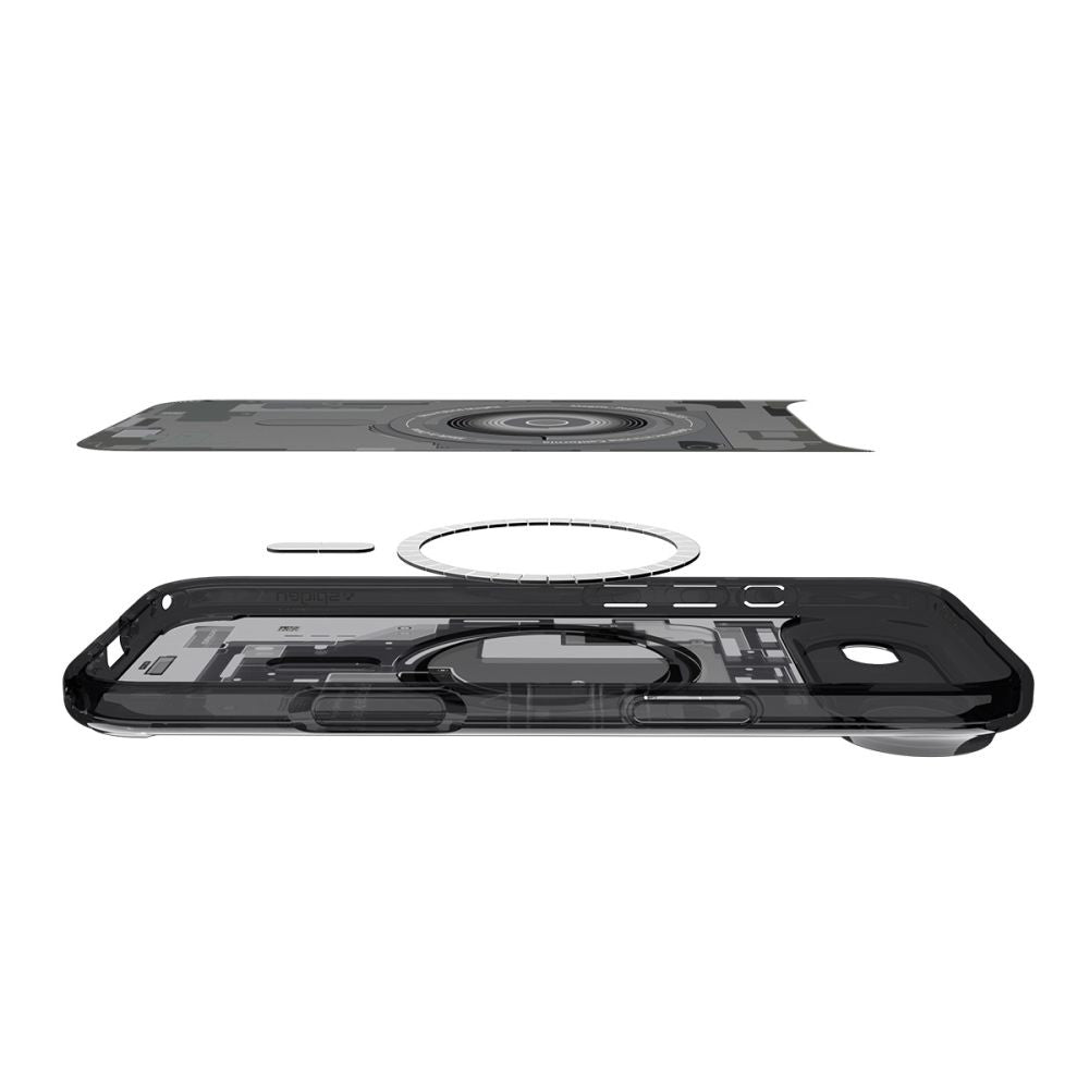 Pouzdro MagSafe pro Apple iPhone 17 Air, Spigen, Ultra Hybrid Zero One, Černé ACS10320
