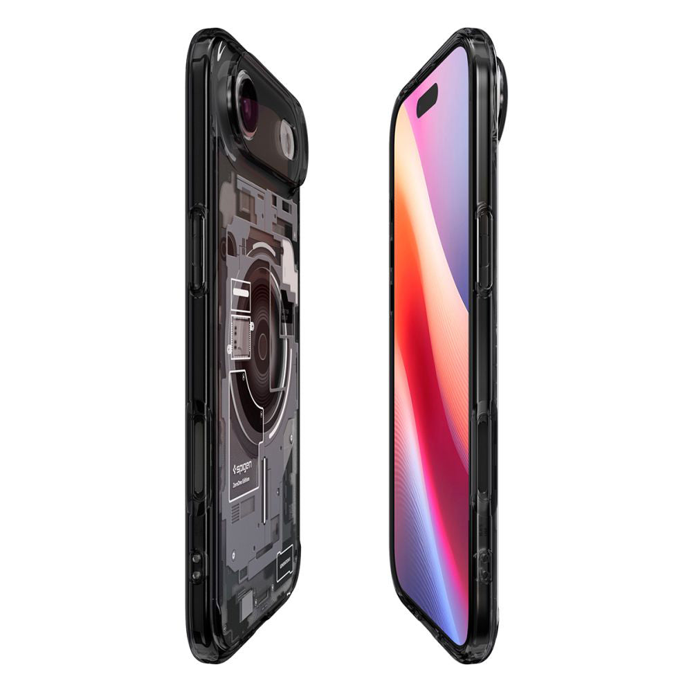 Pouzdro MagSafe pro Apple iPhone 17 Air, Spigen, Ultra Hybrid Zero One, Černé ACS10320