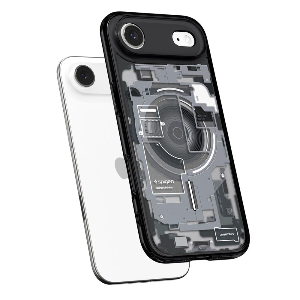 Pouzdro MagSafe pro Apple iPhone 17 Air, Spigen, Ultra Hybrid Zero One, Černé ACS10320