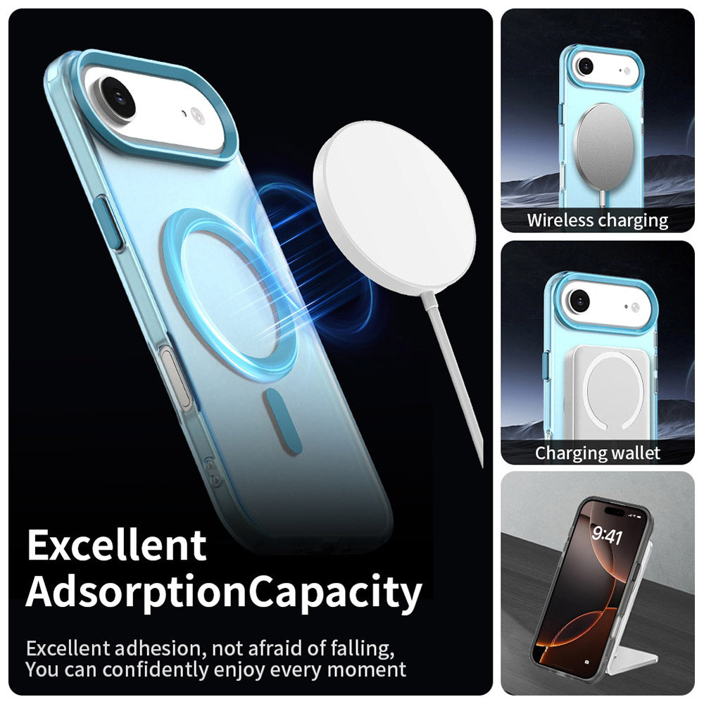 MagSafe Case for Apple iPhone 17 Air, Techsuit, CandyCase, Blue
