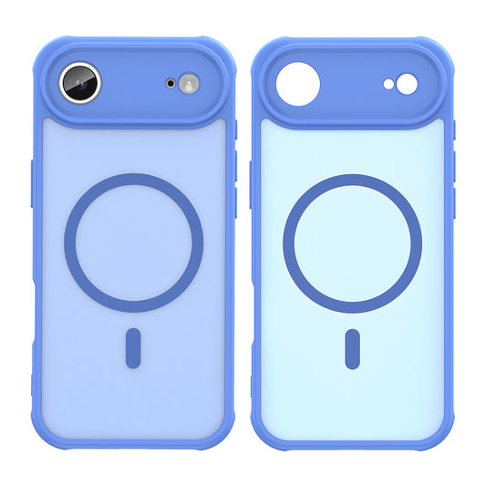 Pouzdro MagSafe pro Apple iPhone 17 Air, Techsuit, HaloFrost II, Modrá