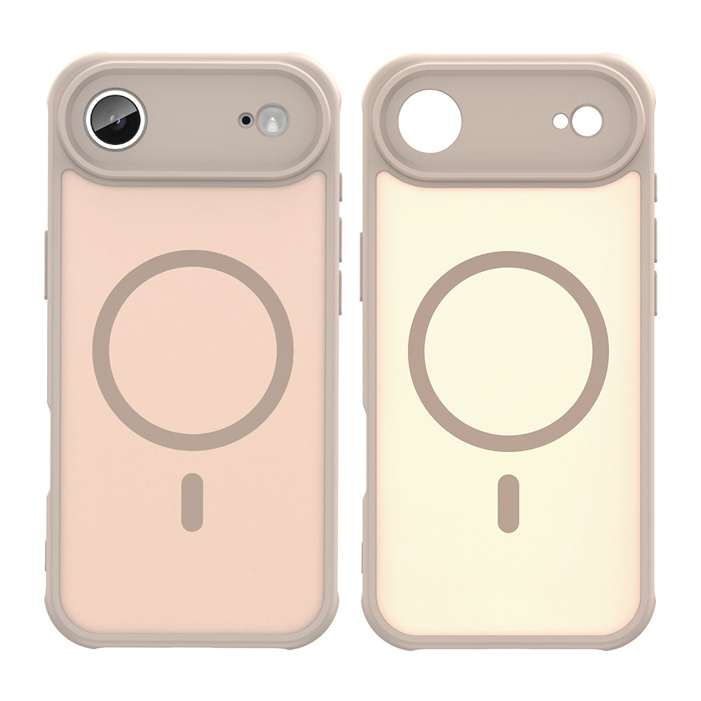 Pouzdro MagSafe pro Apple iPhone 17 Air, Techsuit, HaloFrost II, Zlaté