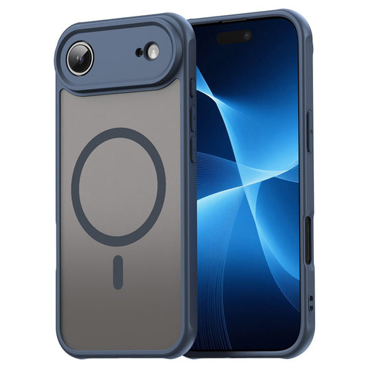 Pouzdro MagSafe pro Apple iPhone 17 Air, Techsuit, HaloFrost II, Námořnická modř