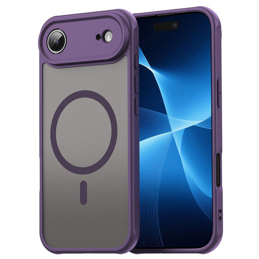 Pouzdro MagSafe pro Apple iPhone 17 Air, Techsuit, HaloFrost II, Fialová