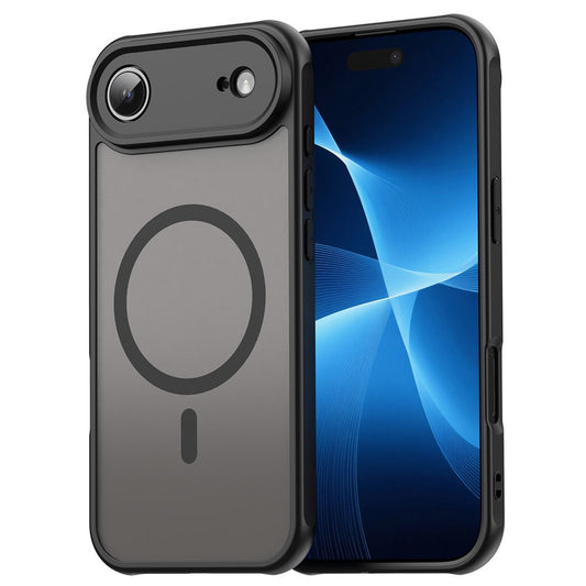 Pouzdro MagSafe pro Apple iPhone 17 Air, Techsuit, HaloFrost II, Černá