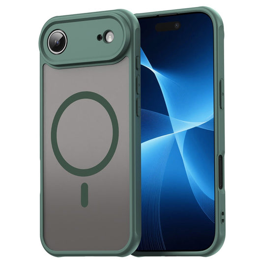 Pouzdro MagSafe pro Apple iPhone 17 Air, Techsuit, HaloFrost II, Zelená