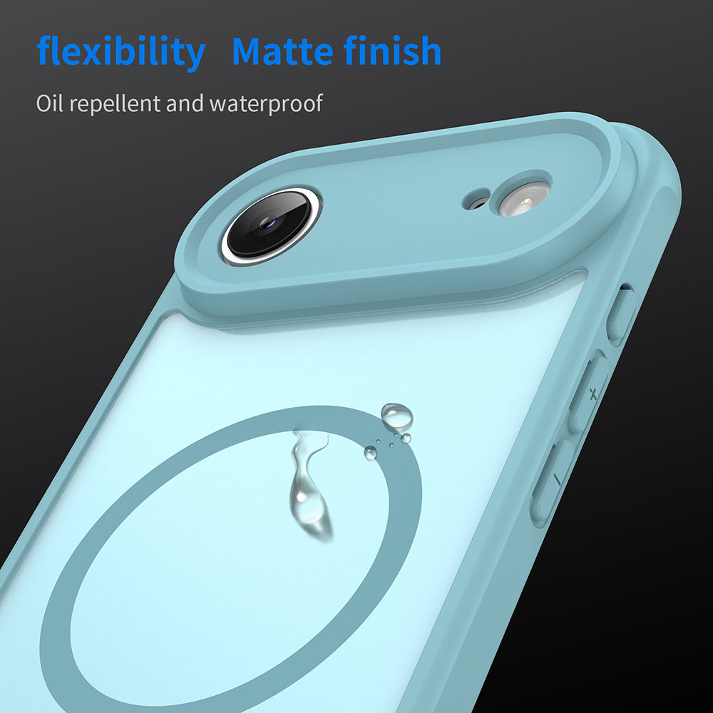 Pouzdro MagSafe pro Apple iPhone 17 Air, Techsuit, HaloFrost II, Světle zelená