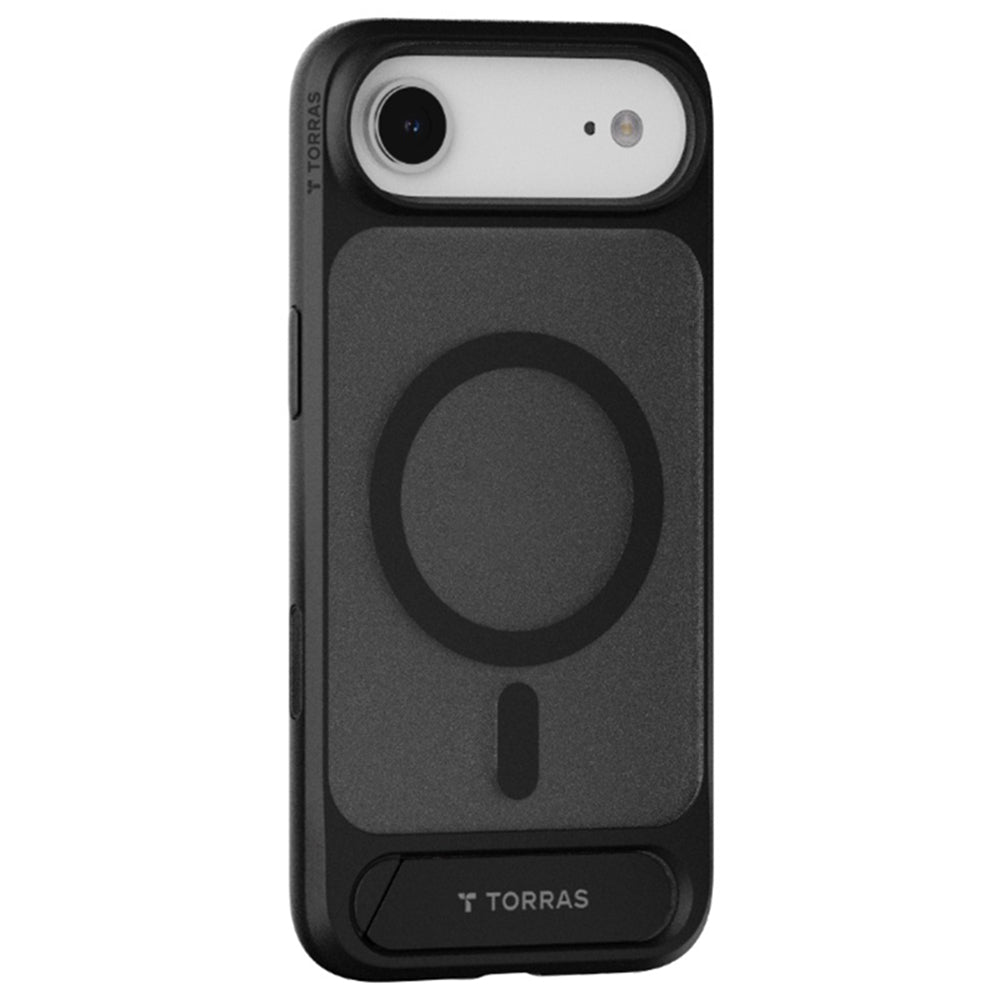 Pouzdro MagSafe pro Apple iPhone 17 Air, Torras, Pstand, Černá