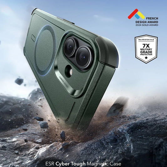 MagSafe Case for Apple iPhone 17, ESR, Cyber, Green