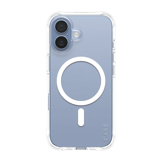 Pouzdro MagSafe pro Apple iPhone 17, PanzerGlass, Care Fashionable, Průhledná Bílá