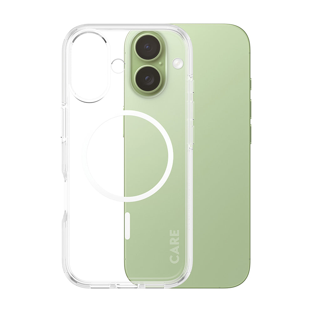 Pouzdro MagSafe pro Apple iPhone 17, PanzerGlass, Care Urban Explorer, Bílá Transparentní
