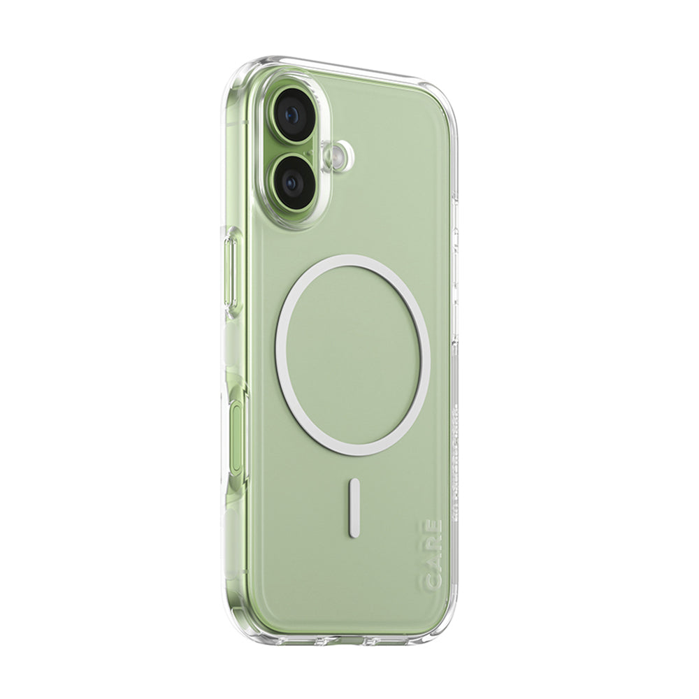 Pouzdro MagSafe pro Apple iPhone 17, PanzerGlass, Care Urban Explorer, Bílá Transparentní