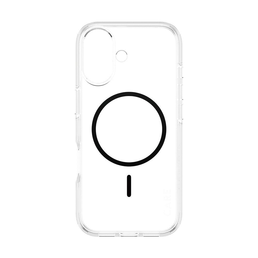 Pouzdro MagSafe pro Apple iPhone 17, PanzerGlass, Care Urban Explorer, Černá průhlednost