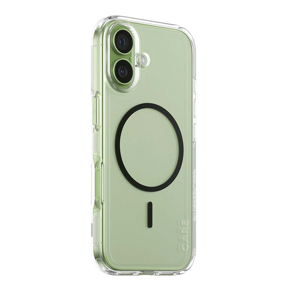 Pouzdro MagSafe pro Apple iPhone 17, PanzerGlass, Care Urban Explorer, Černá průhlednost