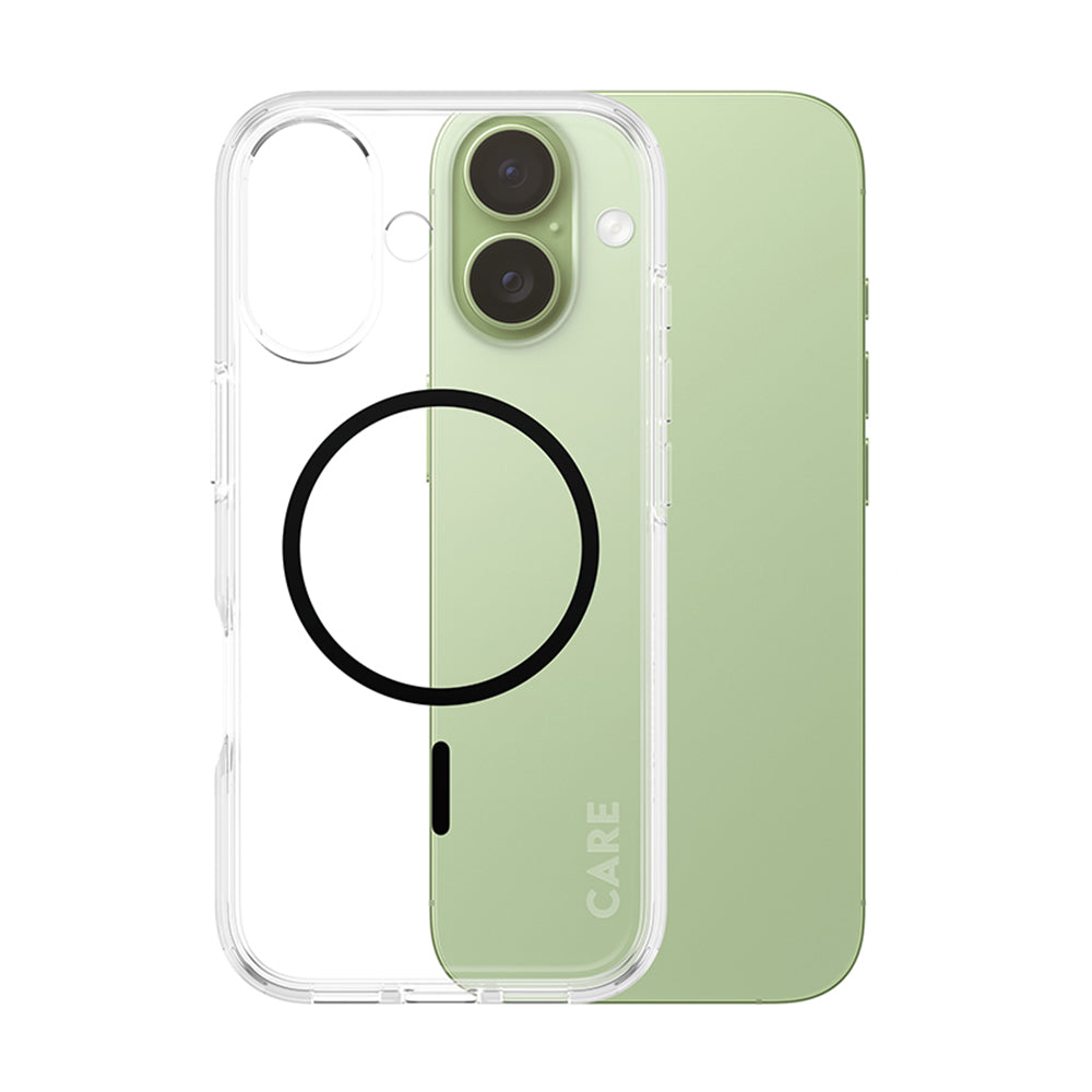 Pouzdro MagSafe pro Apple iPhone 17, PanzerGlass, Care Urban Explorer, Černá průhlednost