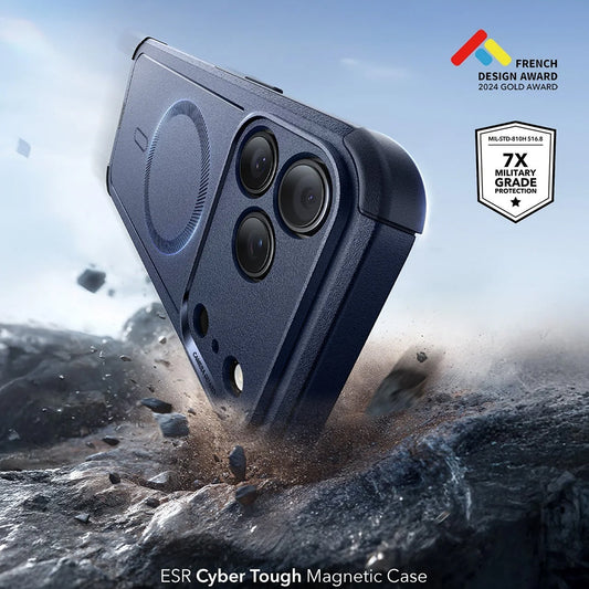 MagSafe Case for Apple iPhone 17 Pro, ESR, Cyber, Blue