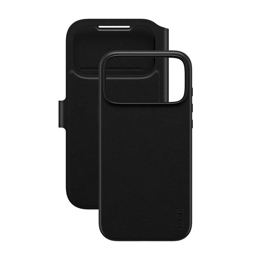Pouzdro MagSafe pro Apple iPhone 17 Pro Max, PanzerGlass, Care Feature Tango Two-in-One, Černá