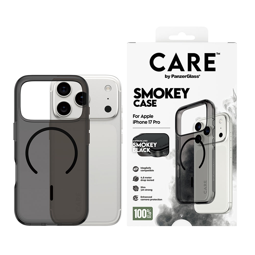 Pouzdro MagSafe pro Apple iPhone 17 Pro Max, PanzerGlass, Care Urban Explorer, Černá