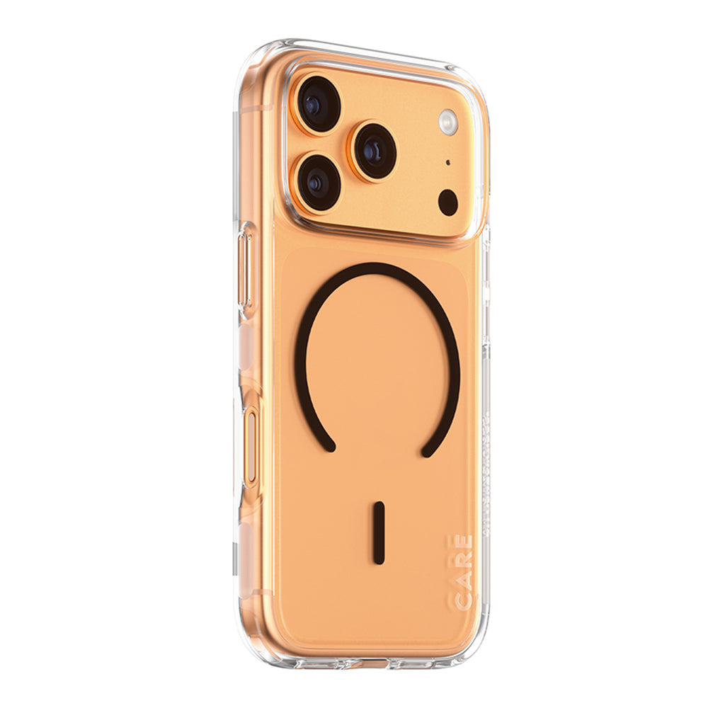 Pouzdro MagSafe pro Apple iPhone 17 Pro Max, PanzerGlass, Care Urban Explorer, Černá Transparentní