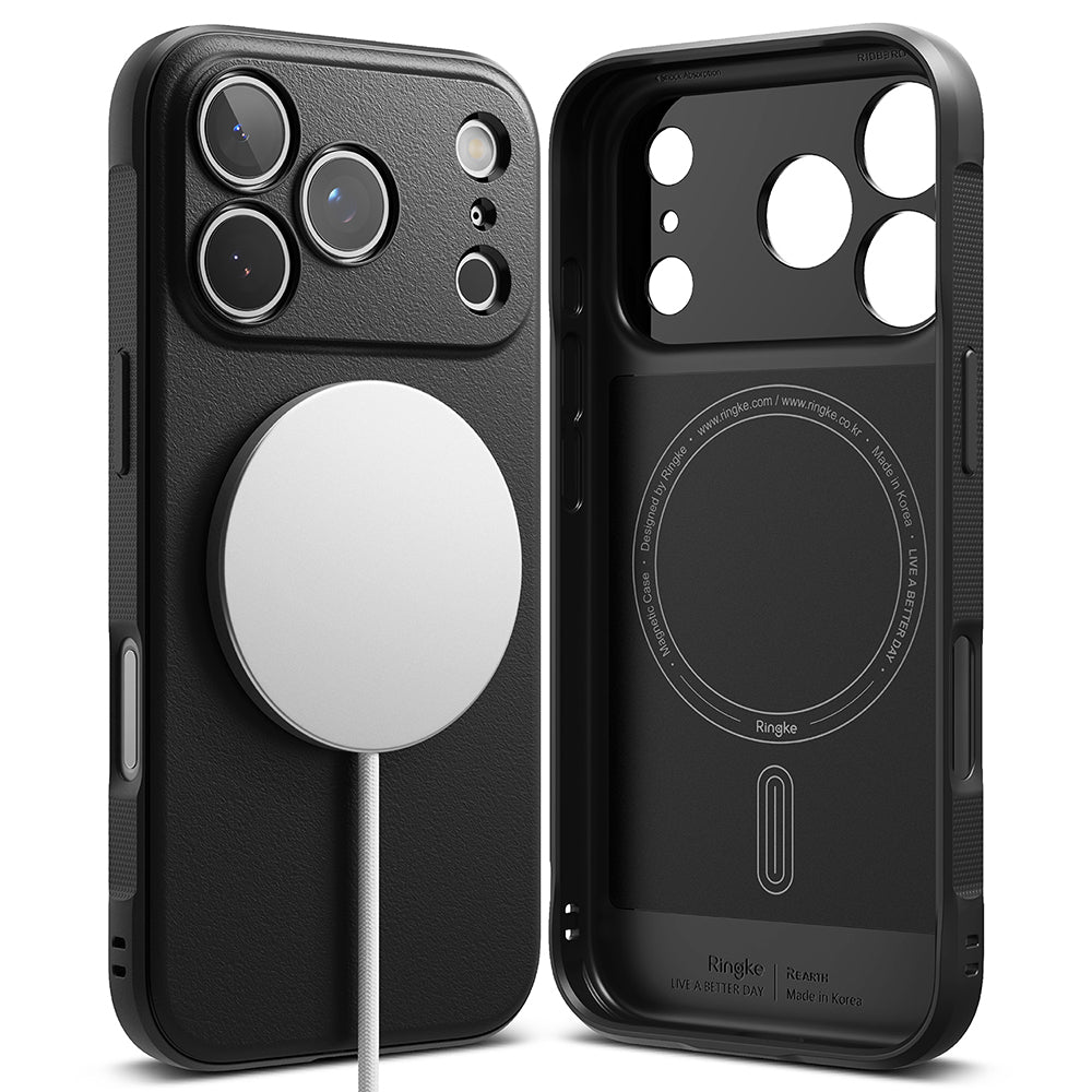 Pouzdro MagSafe pro Apple iPhone 17 Pro Max, Ringke, Onyx, Černá