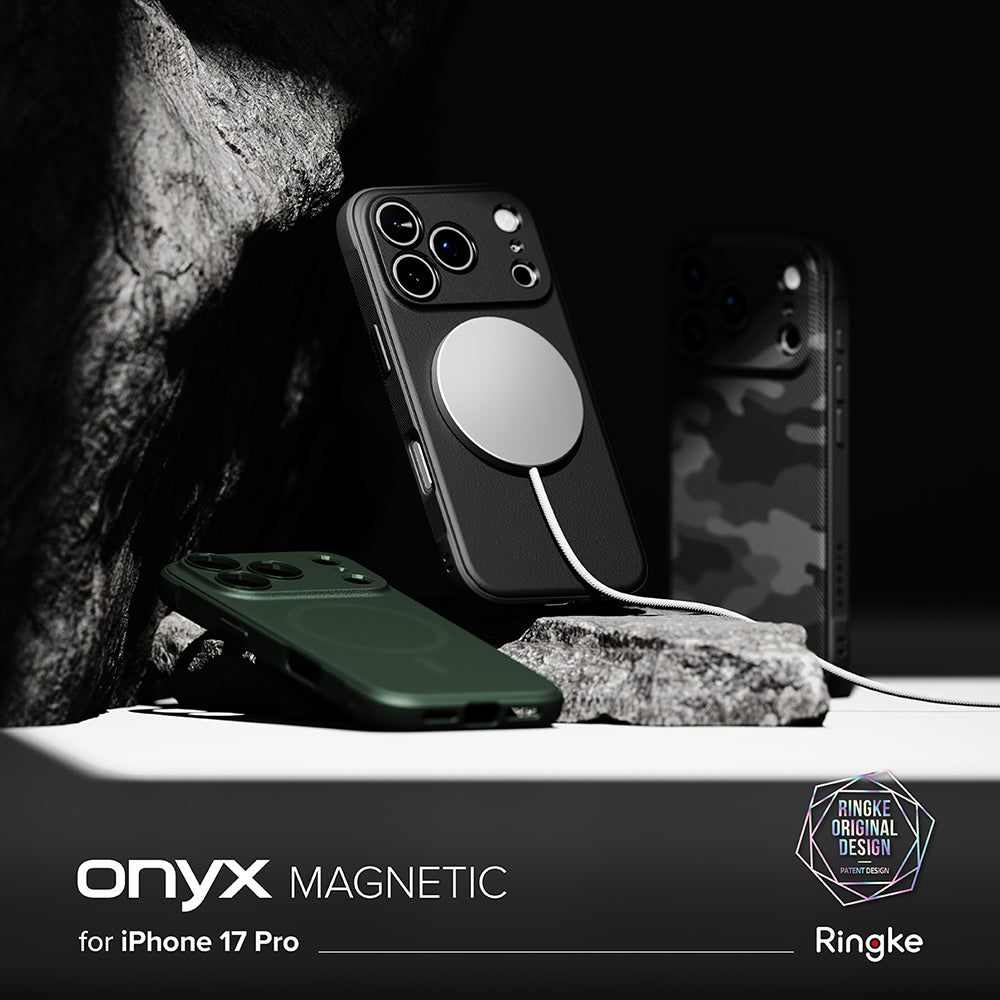 MagSafe Case for Apple iPhone 17 Pro Max, Ringke, Onyx, Dark Green