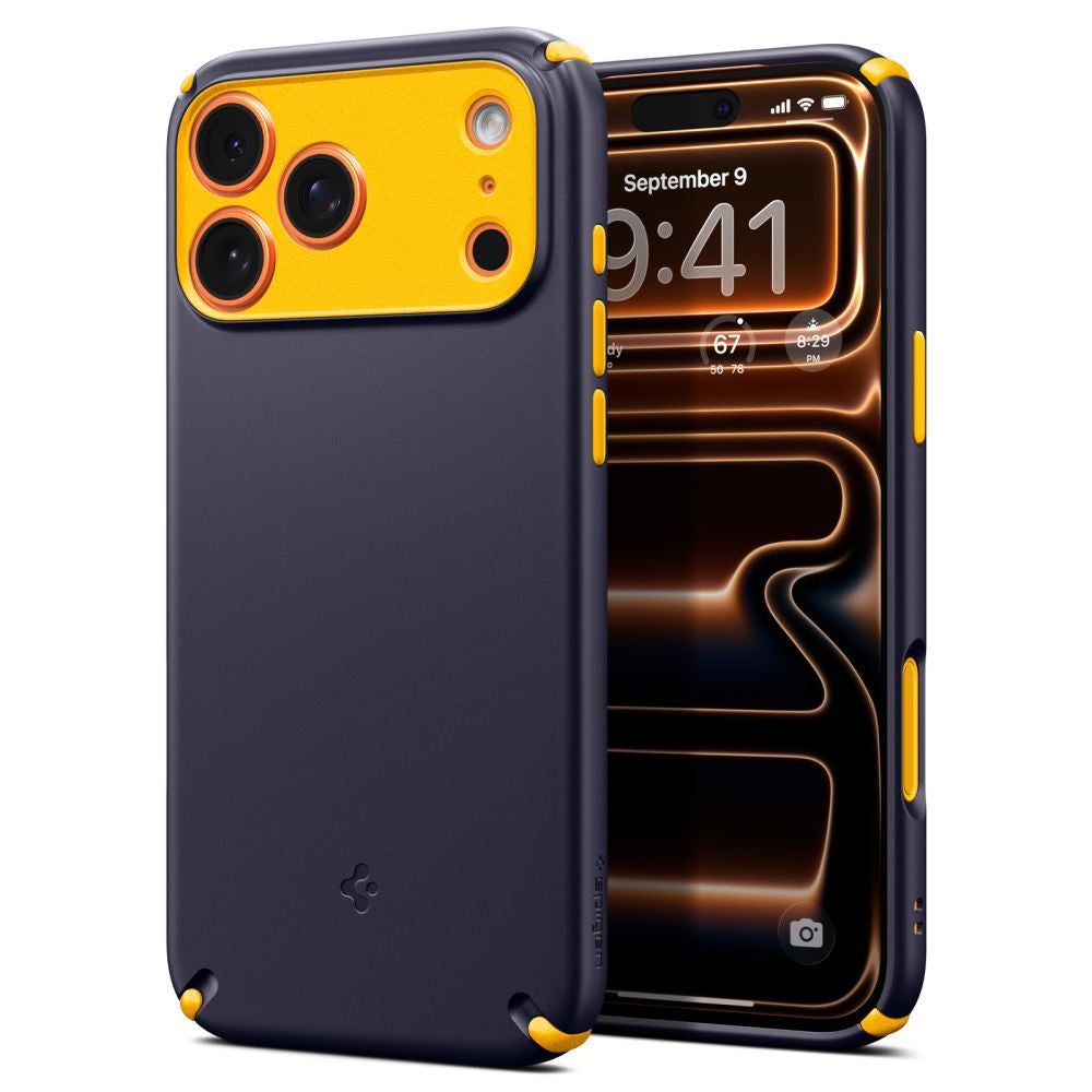 Pouzdro MagSafe pro Apple iPhone 17 Pro Max, Spigen, Caseology Nano Pop Hybrid, Fialové ACS11147