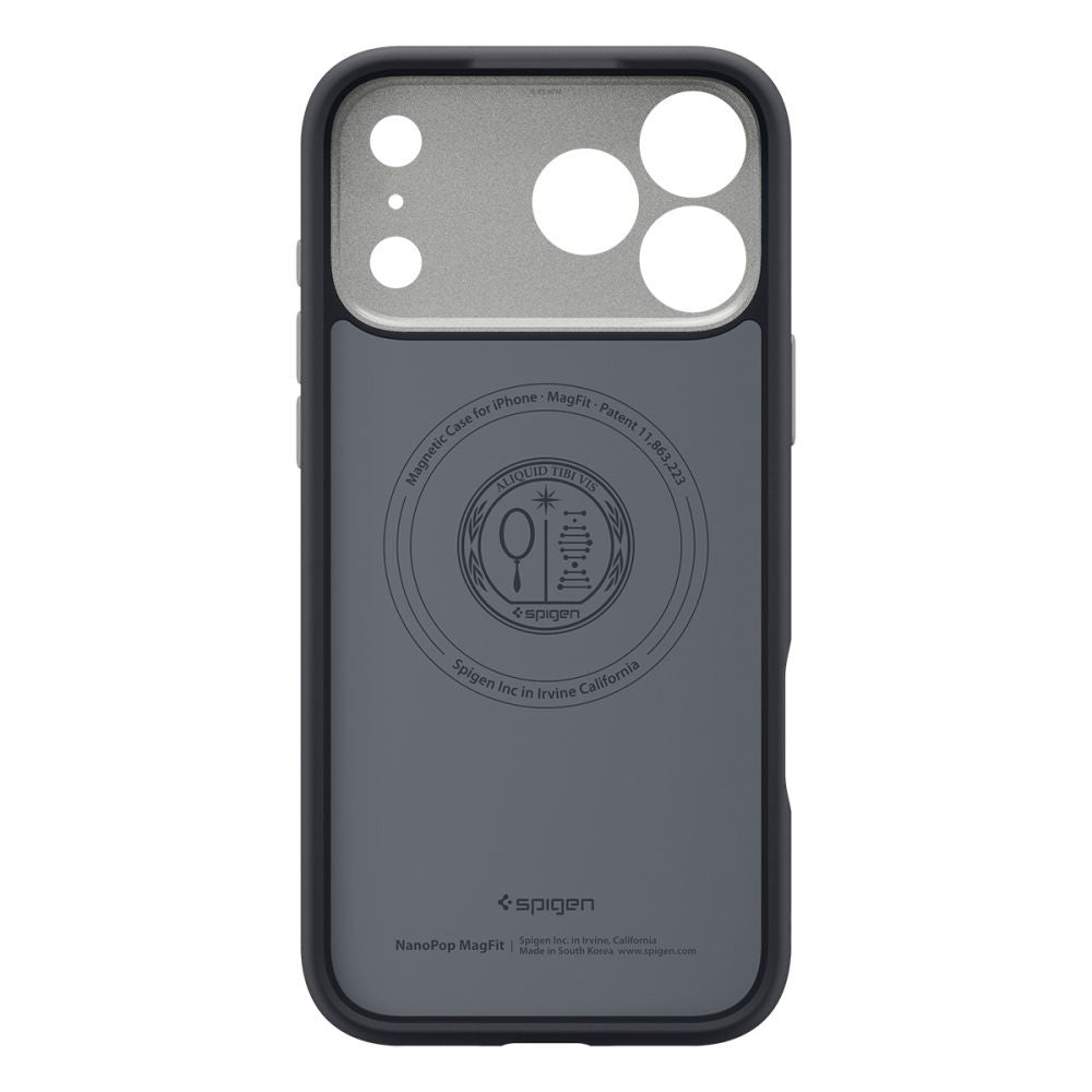 Pouzdro MagSafe pro Apple iPhone 17 Pro Max, Spigen, Caseology Nano Pop, Černá