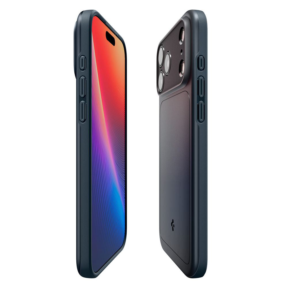 Pouzdro MagSafe pro Apple iPhone 17 Pro Max, Spigen, Thin Fit, Modrá ACS10277