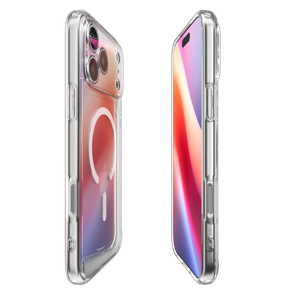 Pouzdro MagSafe pro Apple iPhone 17 Pro Max, Spigen, Ultra Hybrid, Bílá ACS10282