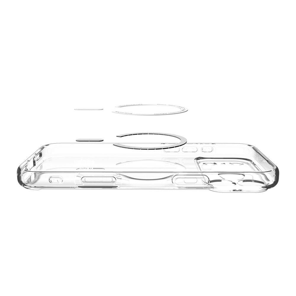 MagSafe pouzdro pro Apple iPhone 17 Pro Max, Spigen, Ultra Hybrid, Bílá Satinovaná ACS10286