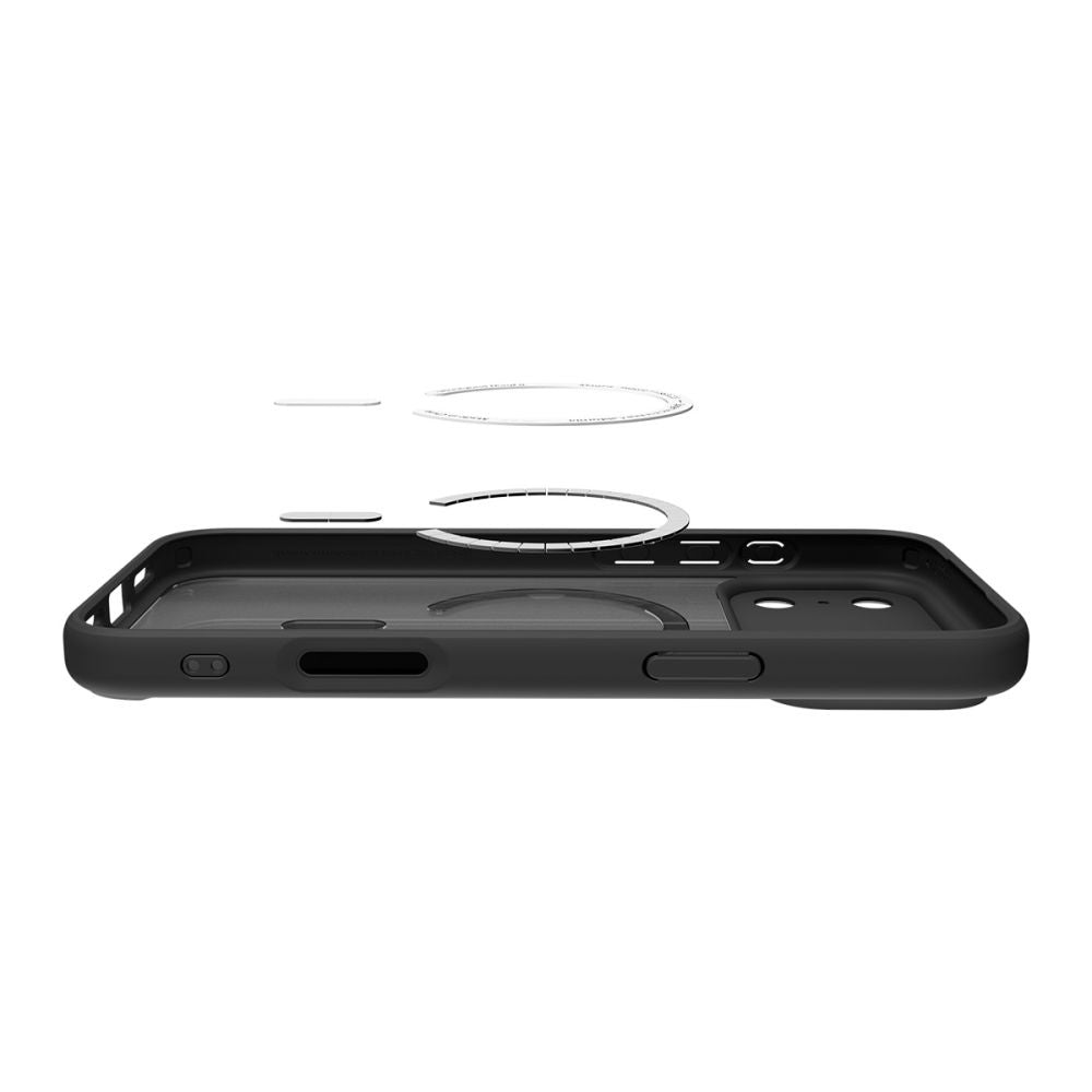 Pouzdro MagSafe pro Apple iPhone 17 Pro Max, Spigen, Ultra Hybrid, Saténově černé ACS10285