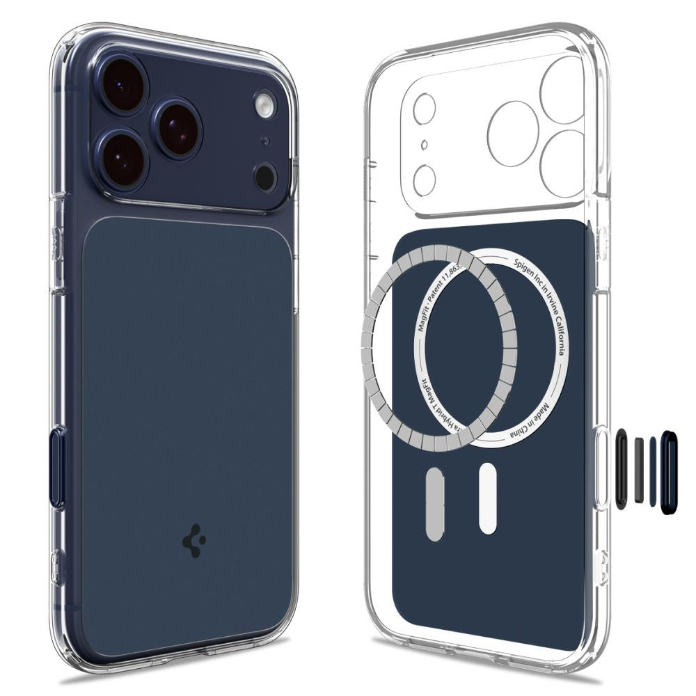 MagSafe Case for Apple iPhone 17 Pro Max, Spigen, Ultra Hybrid T, Matte Blue ACS10473