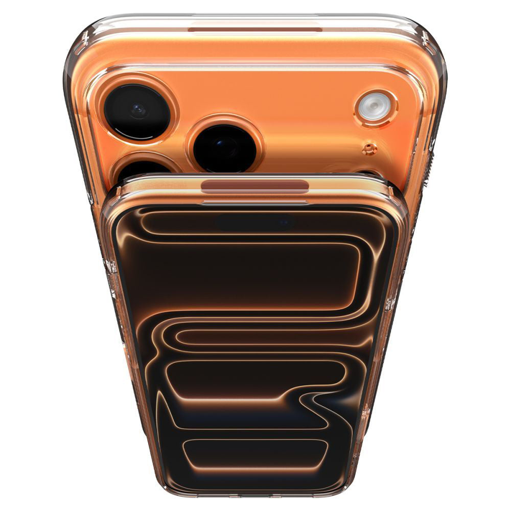 Pouzdro MagSafe pro Apple iPhone 17 Pro Max, Spigen, Ultra Hybrid T, Oranžové ACS10474