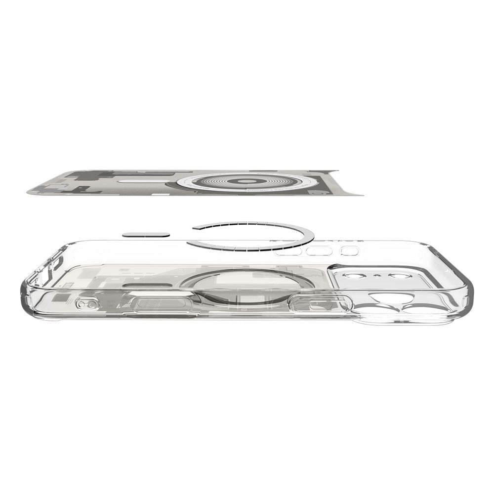 Pouzdro MagSafe pro Apple iPhone 17 Pro Max, Spigen, Ultra Hybrid Zero One, Béžová ACS10288