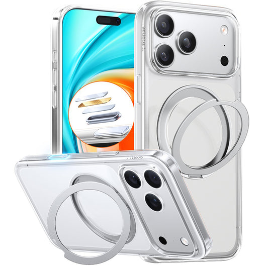 Pouzdro MagSafe pro Apple iPhone 17 Pro Max, Torras, Ostand Pro, Transparentní