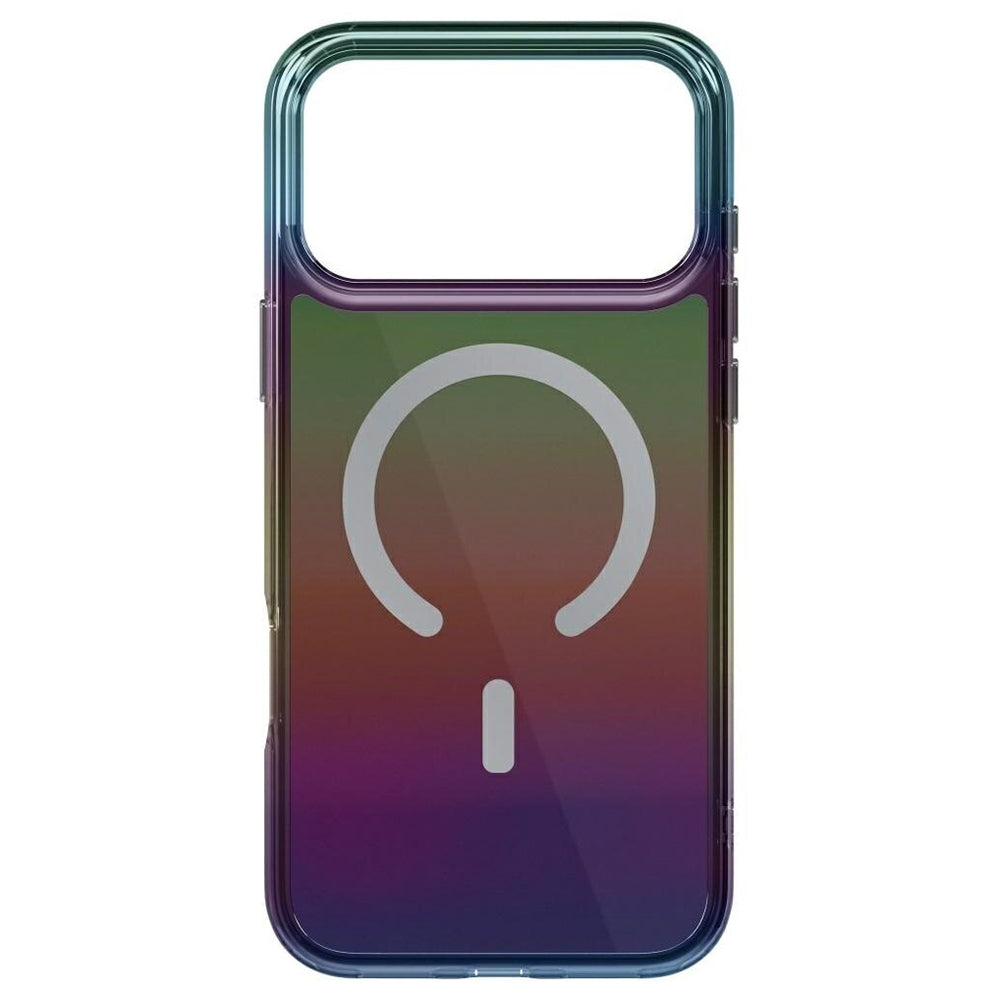Pouzdro MagSafe pro Apple iPhone 17 Pro Max, UNIQ, Iridescia MagClick, Aurora