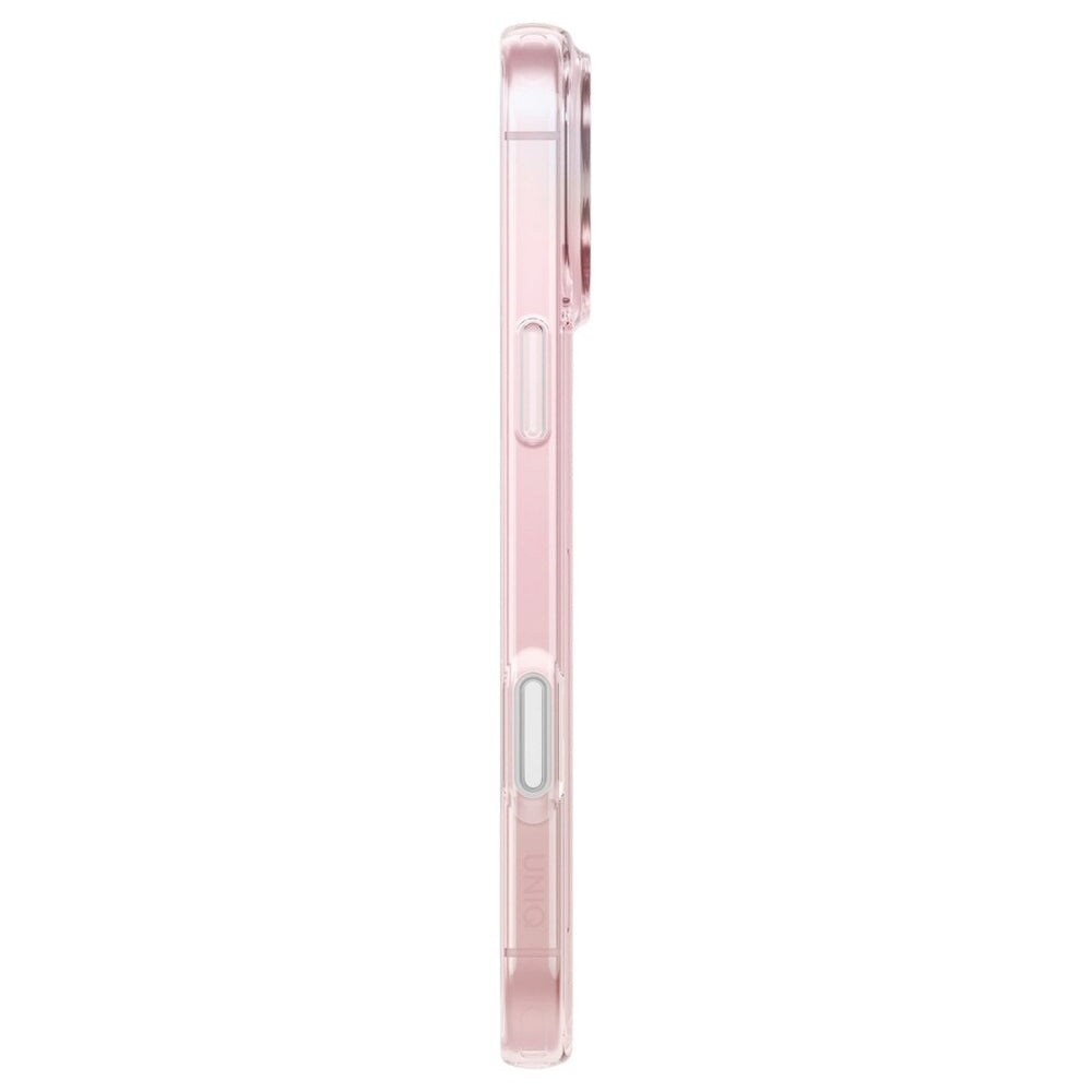 Pouzdro MagSafe pro Apple iPhone 17 Pro Max, UNIQ, Iridescia MagClick, Pastelově modrá