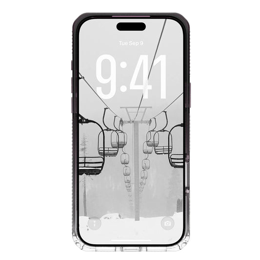 Pouzdro MagSafe pro Apple iPhone 17 Pro Max, Urban Armor Gear, Plyo, Černě průhledné