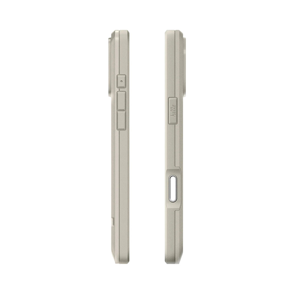 MagSafe pouzdro pro Apple iPhone 17 Pro, Spigen, Classic LS, krémové ACS10479