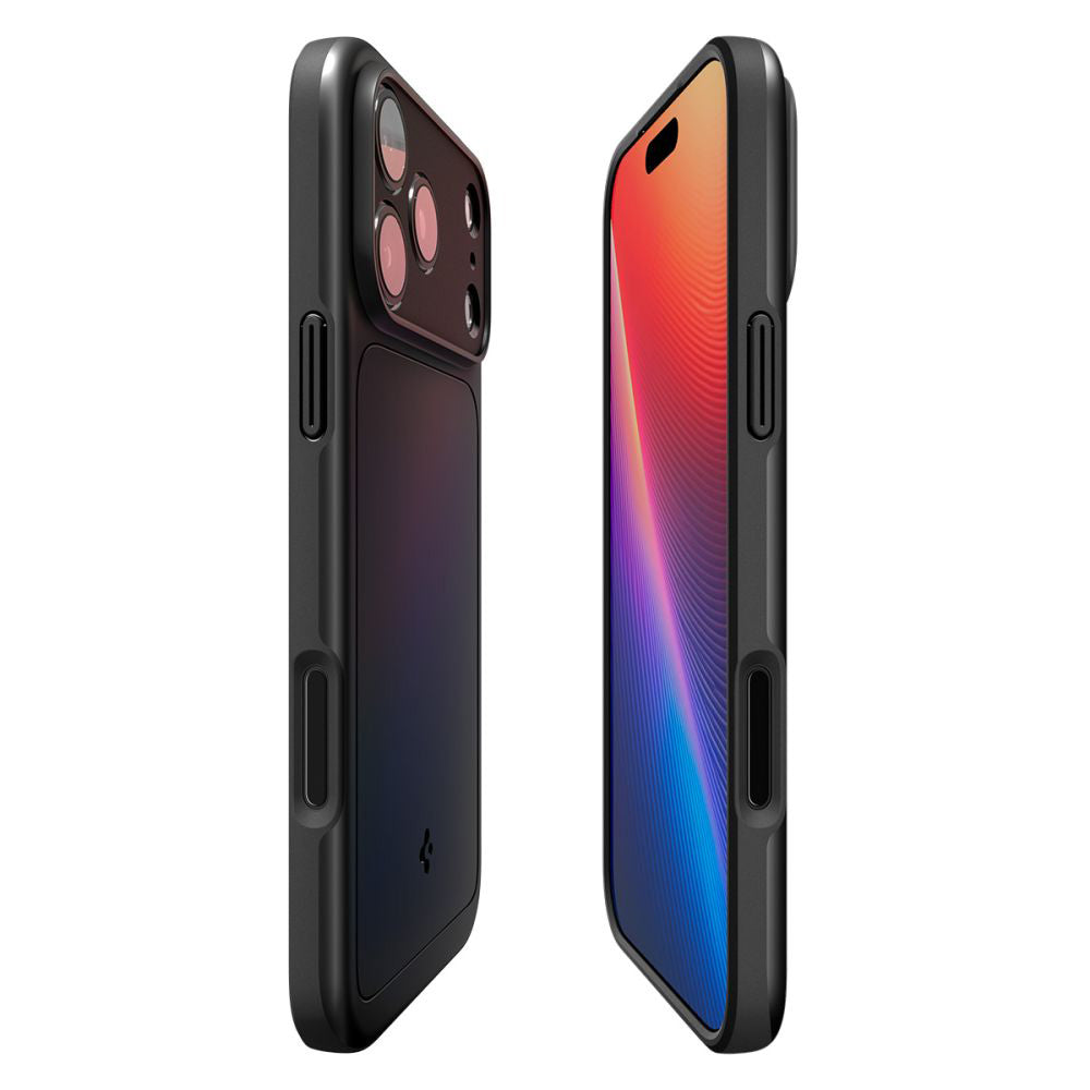 Pouzdro MagSafe pro Apple iPhone 17 Pro, Spigen, Thin Fit, Černé