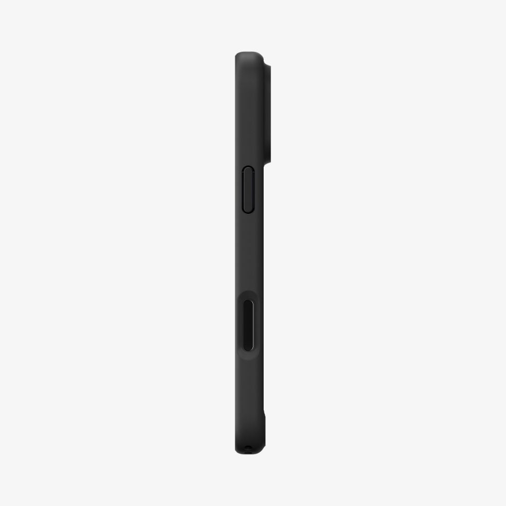 Pouzdro MagSafe pro Apple iPhone 17 Pro, Spigen, Ultra Hybrid, Černě oranžové saténové ACS10483