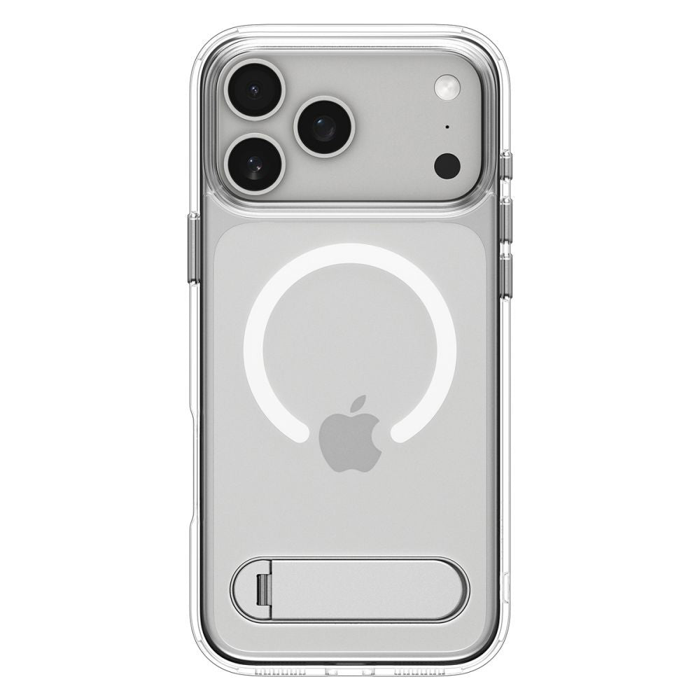Pouzdro MagSafe pro Apple iPhone 17 Pro, Spigen, Ultra Hybrid S, Transparentní ACS09946