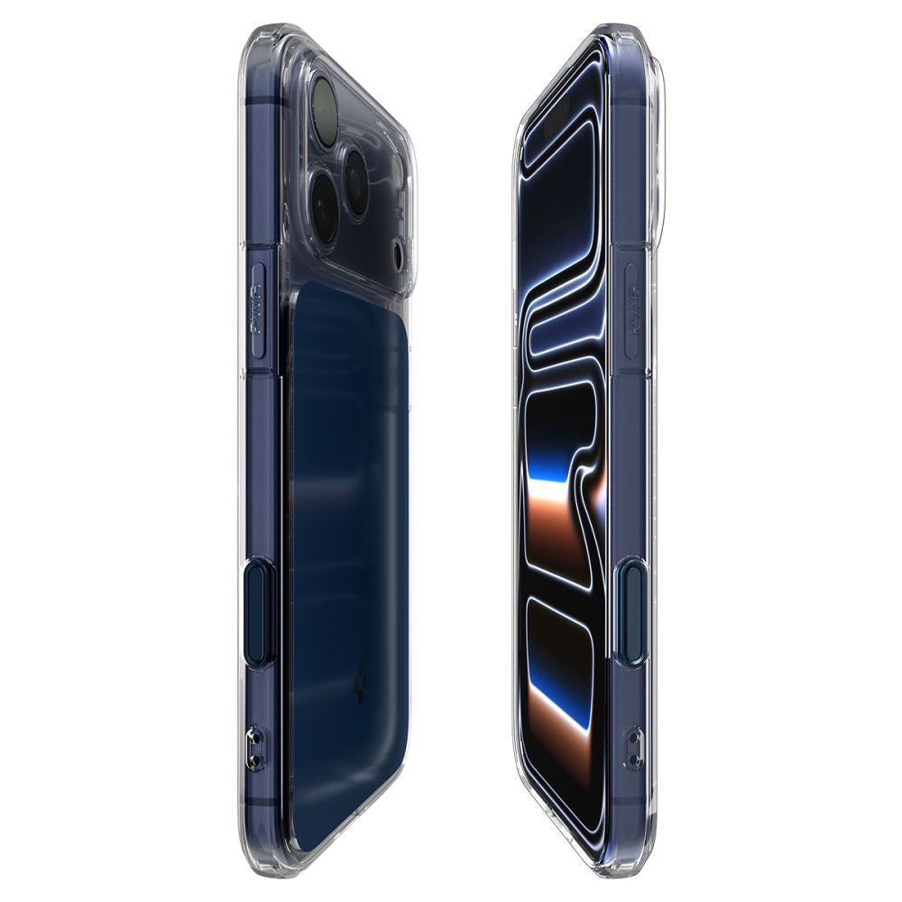 Pouzdro MagSafe pro Apple iPhone 17 Pro, Spigen, Ultra Hybrid T, Matně modrá ACS10476