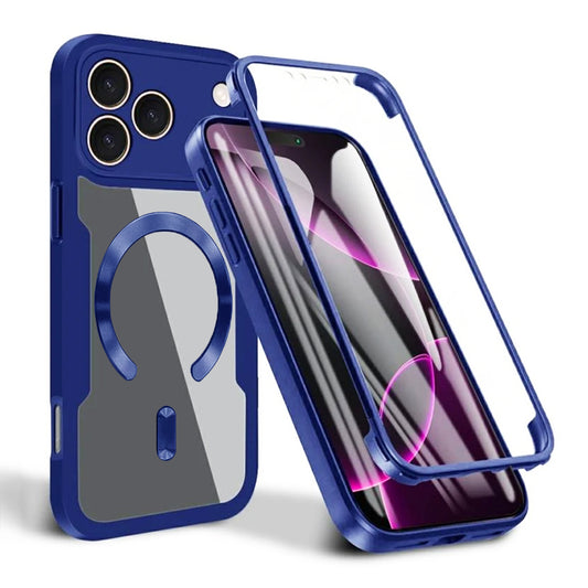 Pouzdro MagSafe pro Apple iPhone 17 Pro, Techsuit, ColorVerse 360, Modrá