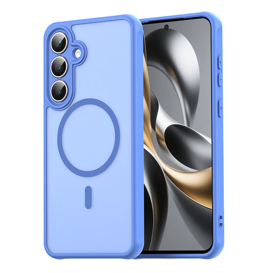 Pouzdro MagSafe pro Apple iPhone 17 Pro, Techsuit, HaloFrost II, Modrá